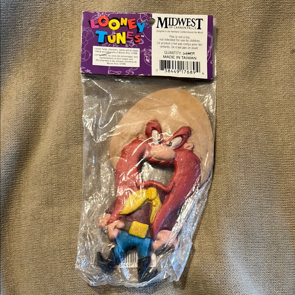 Vintage 1996 Looney Tunes Yosemite Sam Bottle Opener